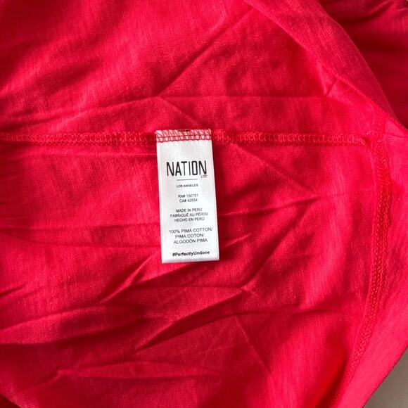 Nation LTD Penelope Cross Back Midi Dress in Cherry Bomb Size XXL - Picture 8 of 10